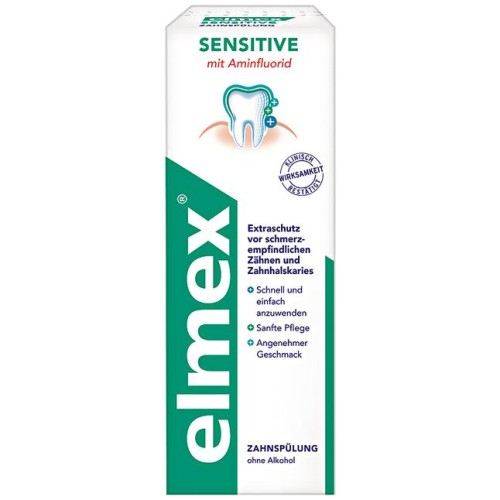  Elmex Sensitive płyn do płukania jamy ustnej 400ml