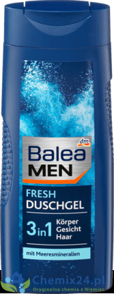 Balea Men Fresh żel pod prysznic 3 w 1 300 ml 