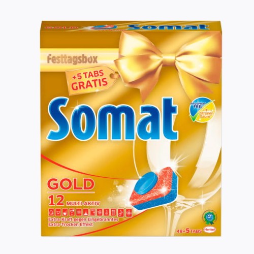 Somat Multi Gold tabletk do zmywarki 53 sztuki