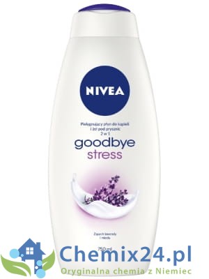 Nivea Goodbye Stress płyn do kąpieli - 750 ML