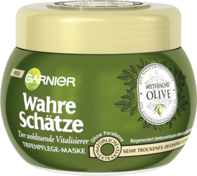 Garnier Wahre Schatze maska do włosów z oliwek 300 ml