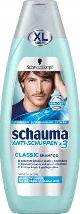 Schauma Men XL szampon przeciwłupieżowy 480 ml
