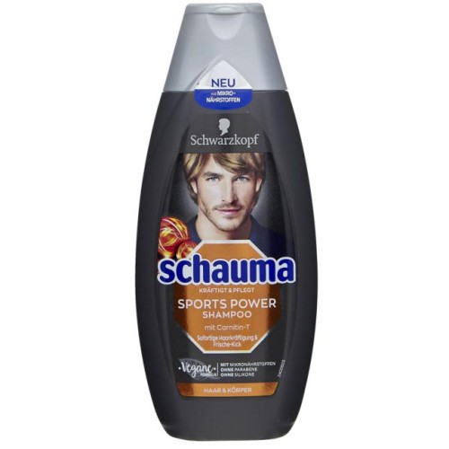 Schauma Sports Power szampon z karnityną-T 400 ml