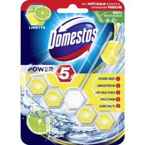 Domestos Wc-Stein Power 5 Limette zawieszka 55 g
