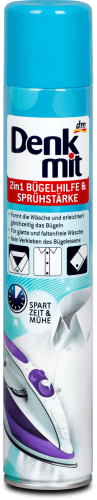 Denkmit 2 w 1 spray do prasowania i krochmal 500ml