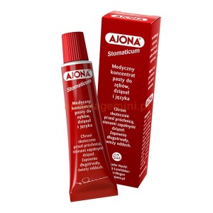 Ajona lecznicza pasta do zębów, dziąseł 25 ml