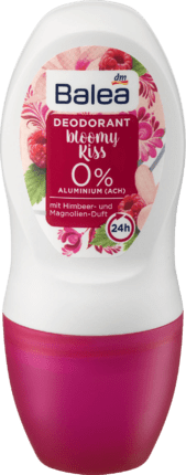 Balea Deo Roll-on Bloomy Kiss malina, magmolia 50