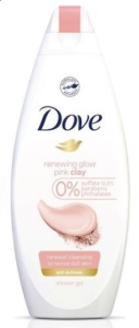 Dove Glow żel pod prysznic z różową glinką 250 ml