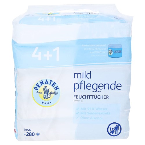 Penaten Baby chusteczki z balsamem 5 x 56 szt