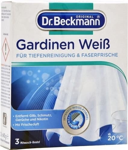 Dr. Beckmann Gardinen Weib sól do firan 3 x 40 g