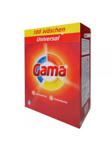 Vizir-Gama proszek do prania 100 prań - 6,5 KG