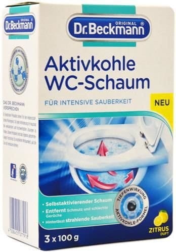 Dr.Beckmann WC-Schaum piana czyszcząca WC 3x100g