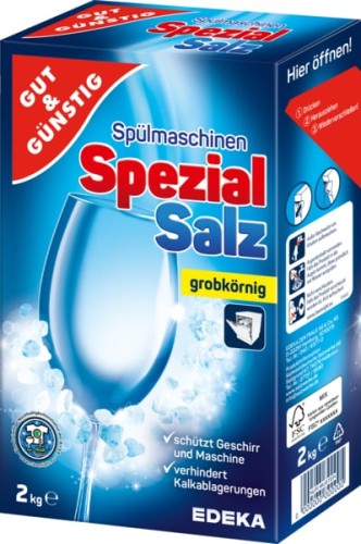 G &amp; G Special Salz sól do zmywarki 2 kg