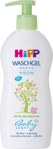 Hipp sensitiv żel do ciała i włosów z pompką 400ml
