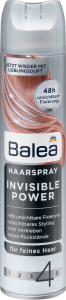 Balea Invisible Power 4  lakier do włosów 300 ml 