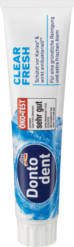 Dontodent Clear Fresh chroni przed próchnicą 125ml
