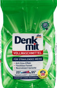 Denkmit Vollwaschmittel do białego 20 pr - 1,35 kg