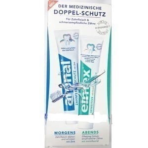 Elmex Sensitive + Aronal dzień i wieczór 2 x 75 ml