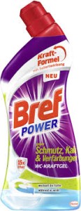 Bref Schmutz, Kalk & Verfarbungen żel do wc 1 L