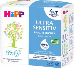 Hipp Sensitive chusteczki nawilżane dla dzieci 