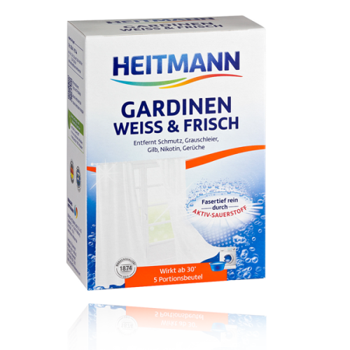 Heitmann Gardinen Weiss & Frisch do prania firanek