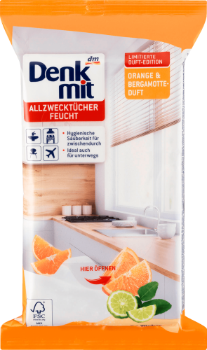 Denkmit ściereczki czyszczące orange 50 szt