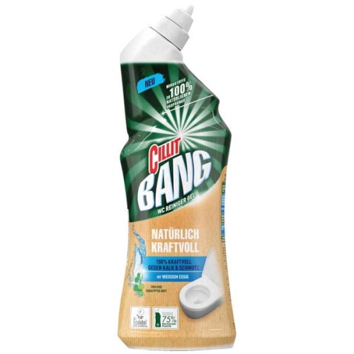 Cillit Bang Naturlich Kraftvoll z octem wc żel 750