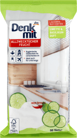 Denkmit ściereczki czyszczące limonka, bazylia 50