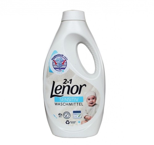 Lenor Sensitive 2 w1 żel do prania 21 pr - 1155 ml