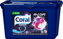 Coral Black Velvet Allin1 kapsułki do czarnego 16