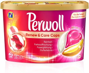 Perwoll Renew & Care Caps do koloru 18 szt