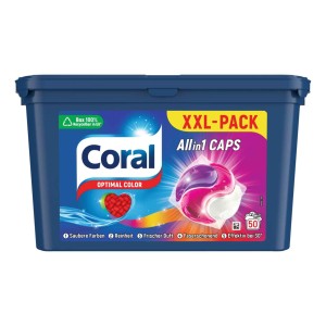 Coral Color XXL All in 1 kapsułki do koloru 50 szt