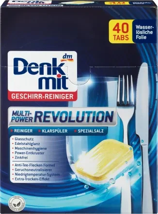 Denkmit Multi-Power tabletki do zmywarki 40 szt