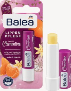 Balea Sweet Clementine pmadka do ust 4,8 g