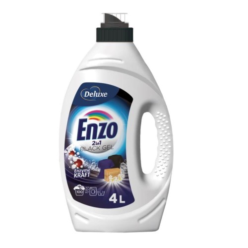 Deluxe Enzo Black żel do czarnego 100 pr - 4 L
