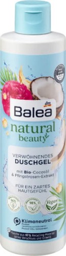 Balea Natural kokos, piwonia żel pod prysznic 250