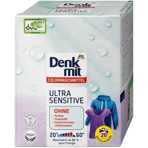 Denkmit Color Ultra Sensitive proszek 20 pr-1,35kg