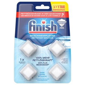 Finish tabletki do czyszczenia zmywarki 4 szt DE