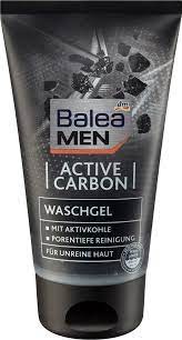 Balea Men Active Carbon żel do mycia twarzy 150 ml