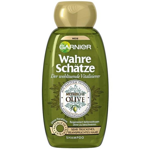  Garnier Wahre Schatze szampon wyciąg z oliwek 250 ml