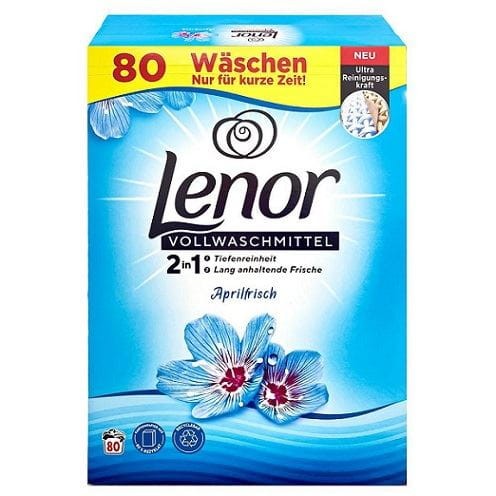 Lenor Aprilfrisch do białego 80 prań - 5,2 kg DE
