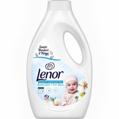 Lenor Sensitive Baumwollblute gel 19 pr - 1045 ml