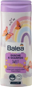Balea Sweet Butterfly żel i szampon dla dzieci 300