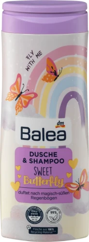 Balea Sweet Butterfly żel i szampon dla dzieci 300