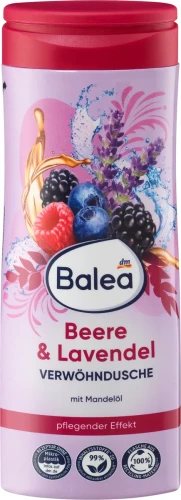 Balea Beere Lavendel kremowy żel pod prysznic 300