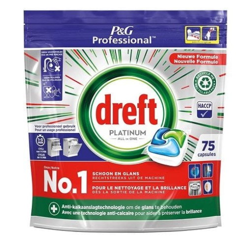 Dreft Platinum Original kapsułki do zmywarki 75szt