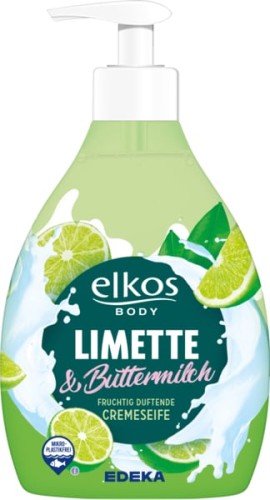 Elkos Limette &amp; Buttermilch mydło w płynie 500 ml