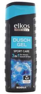 Elkos Dusch Gel Sport Care 3 w 1 żel pod prysznic