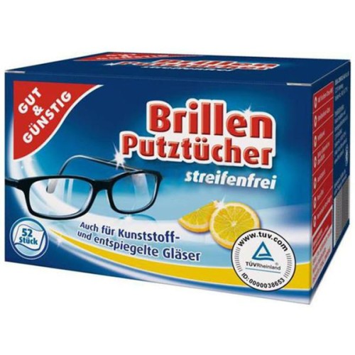 G & G Brillenputztucher chusteczki do okularów - 52 szt