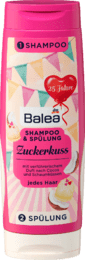 Balea waniliowo-kokosowy szampon+odżywka 2x150 ml